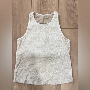Vuori grey tank top. Built in bra. No pads.
